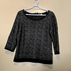 Anthropologie Moth Winter Sweater  w 3/4 length sleeves